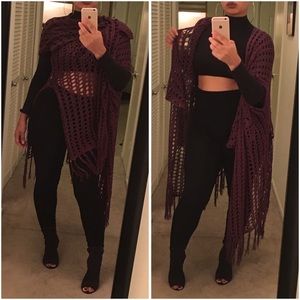 Brand New Crochet Cardigan